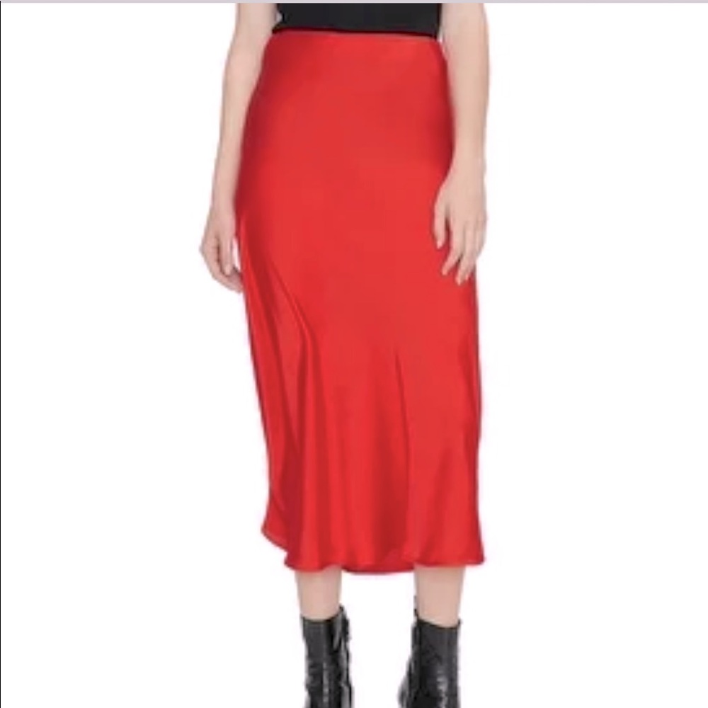 santuary ❤️‍🔥 Satin Midi Skirt - Size XL